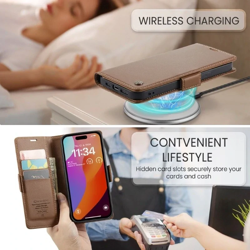 Kryt na iPhone 16 Pro s podporou MAGSAFE zelený