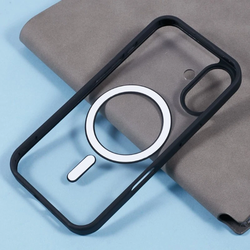 Kryt na iPhone 16 matný s podporou MagSafe čierny