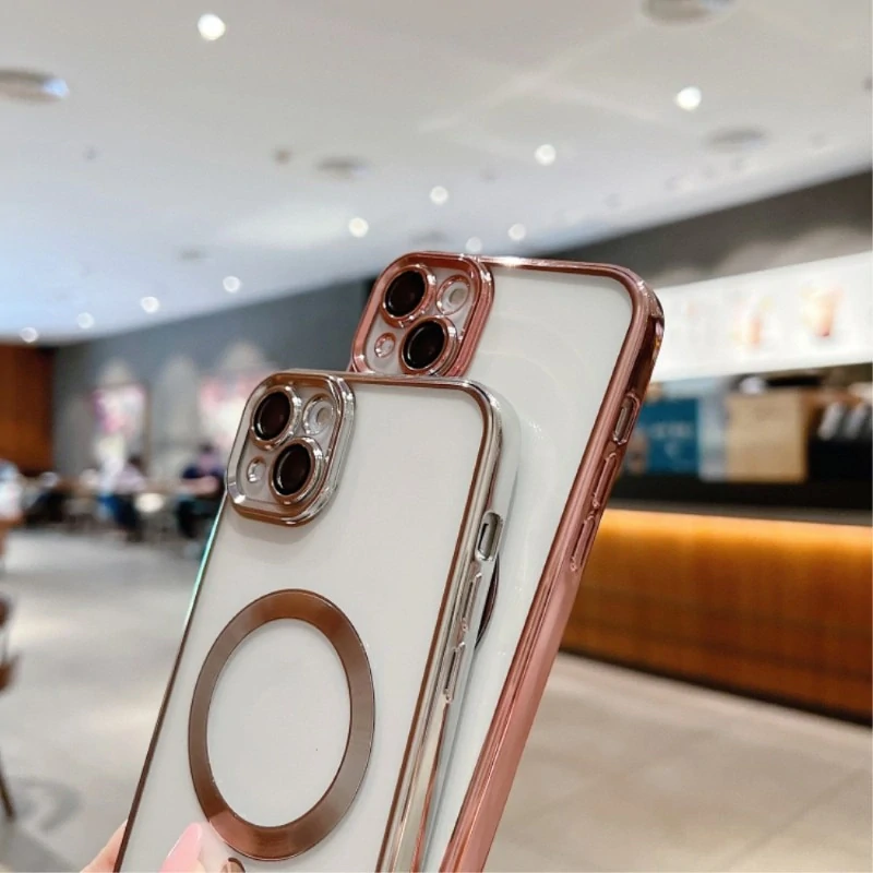 Kryt na iPhone 16 Pro Max s podporou MAGSAFE ružový