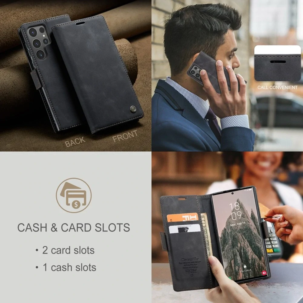 Puzdro na Samsung Galaxy S25 Ultra CASEME čierne