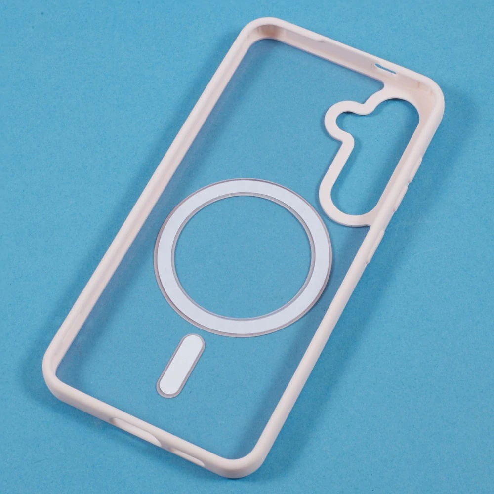 Kryt na Samsung Galaxy S24 matný s podporou MagSafe ružový