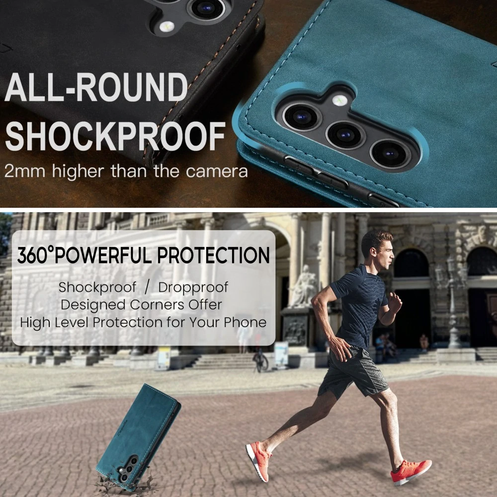 Puzdro na Samsung Galaxy S25 CASEME modré