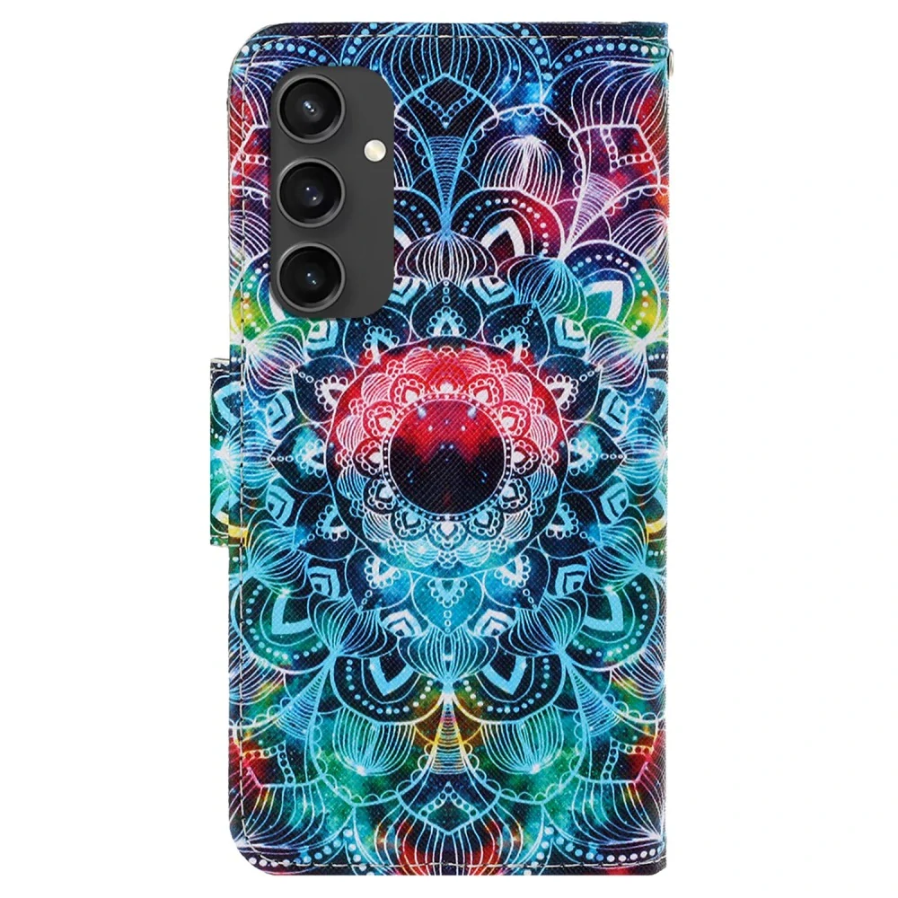 Puzdro na Samsung Galaxy S24 FE mandala farebné