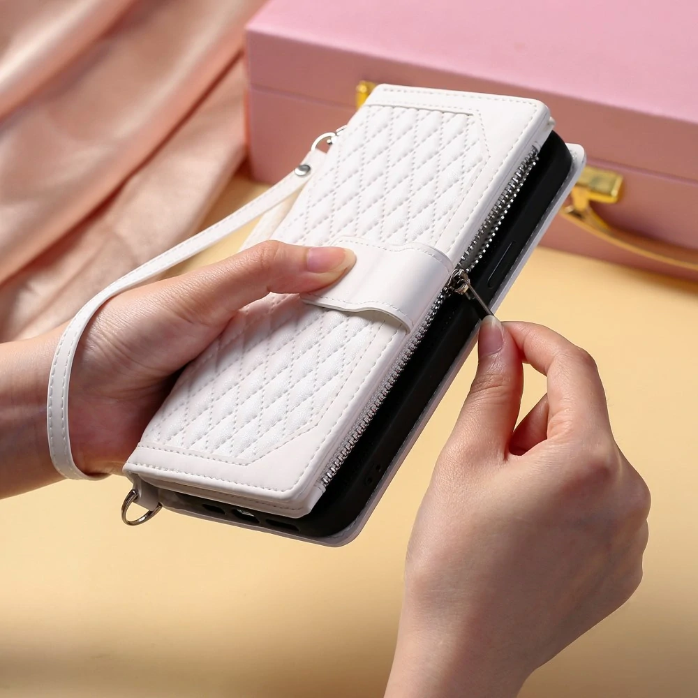 Puzdro na Samsung Galaxy S25+ Luxury Double Layer biele