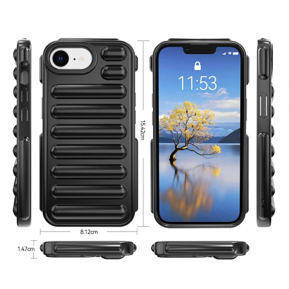 Kryt na iPhone 16E Capsule oranžový