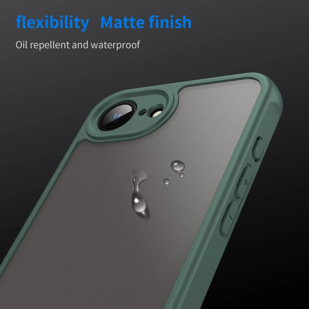 Kryt na iPhone 16E Frosted zelený