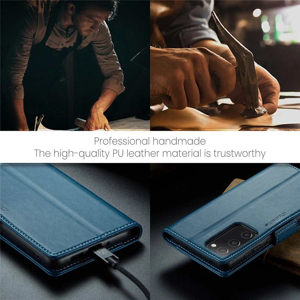 Pouzdro na Samsung Galaxy S20 FE CASEME smooth modré