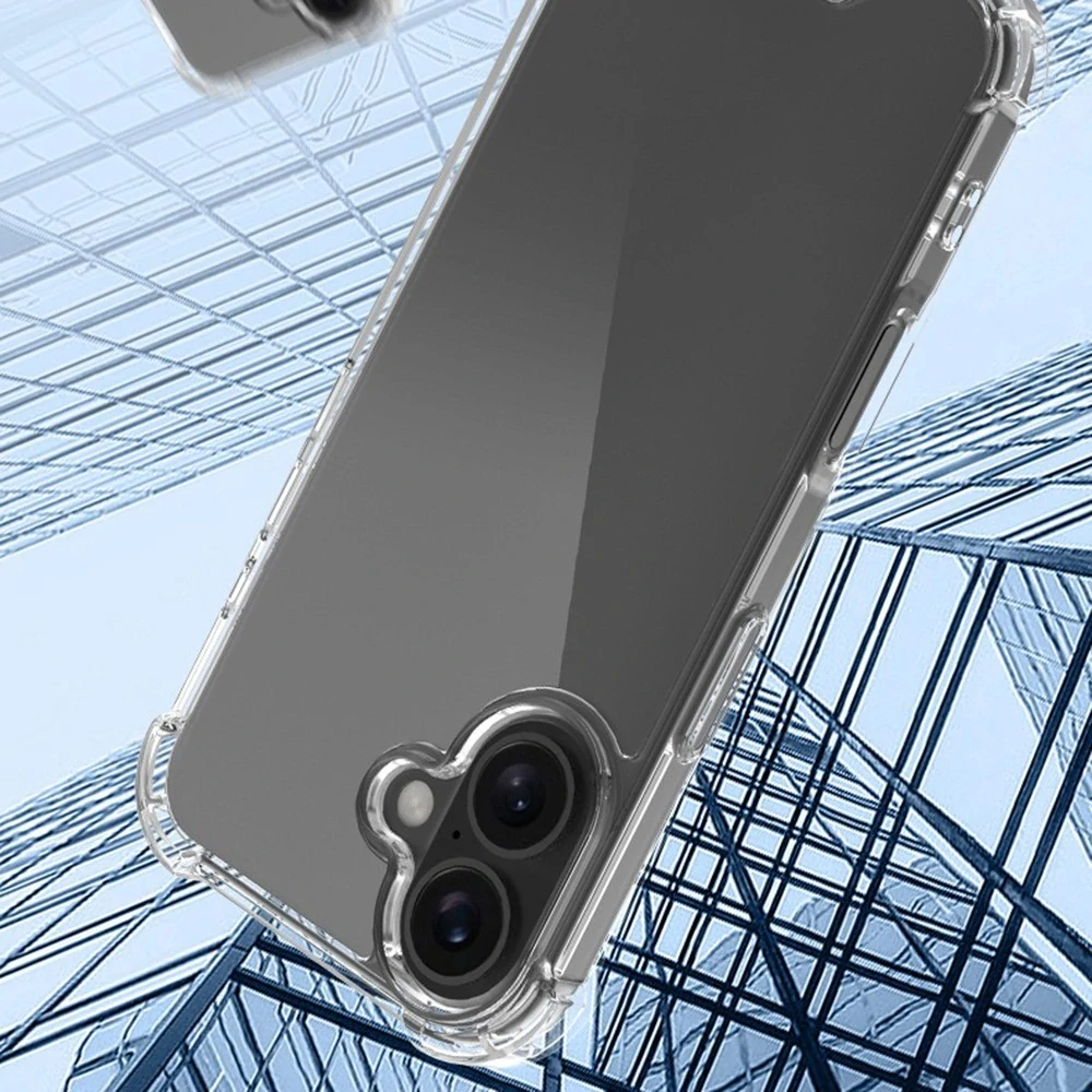 Kryt na iPhone 16 Plus gumový Premium číry