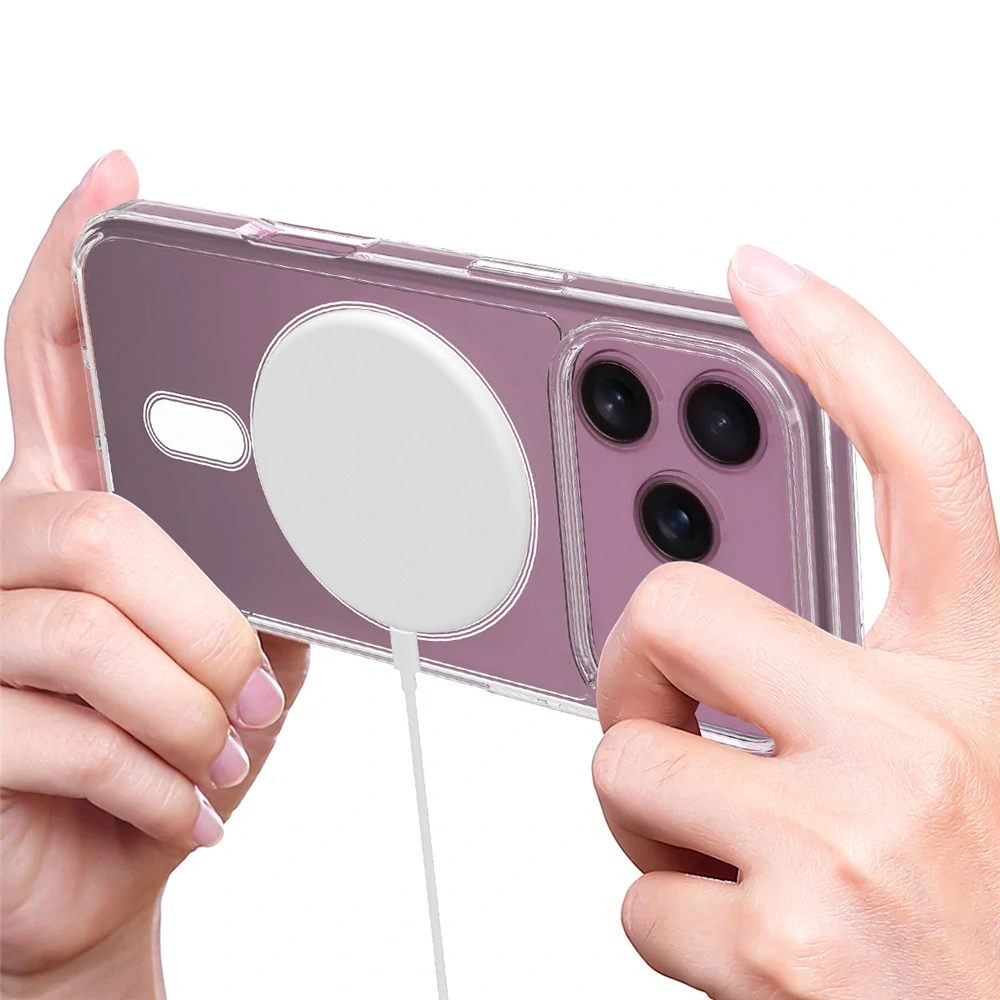 Kryt na iPhone 17 Pro s podporou MagSafe číry