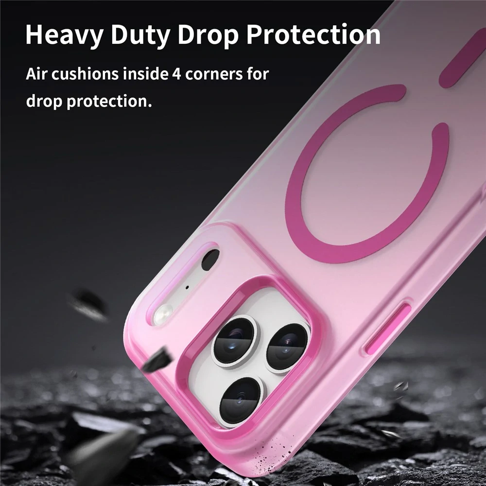 Kryt na iPhone 17 Pro Max Candy s podporou MagSafe ružový
