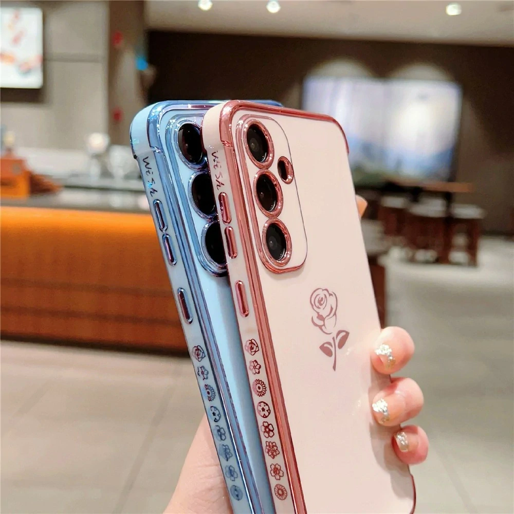 Kryt na Samsung Galaxy S25 Ruže biely