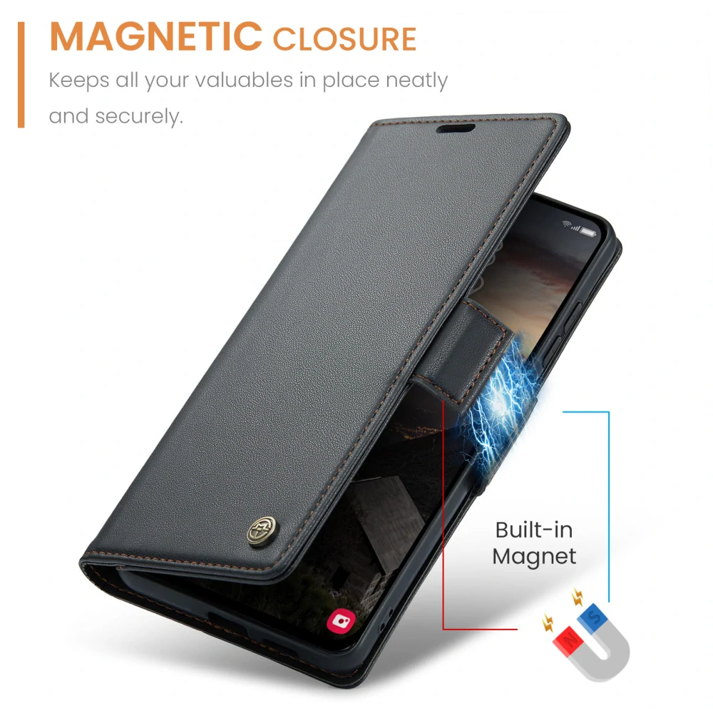 Puzdro na Samsung Galaxy S26 CASEME smooth čierne