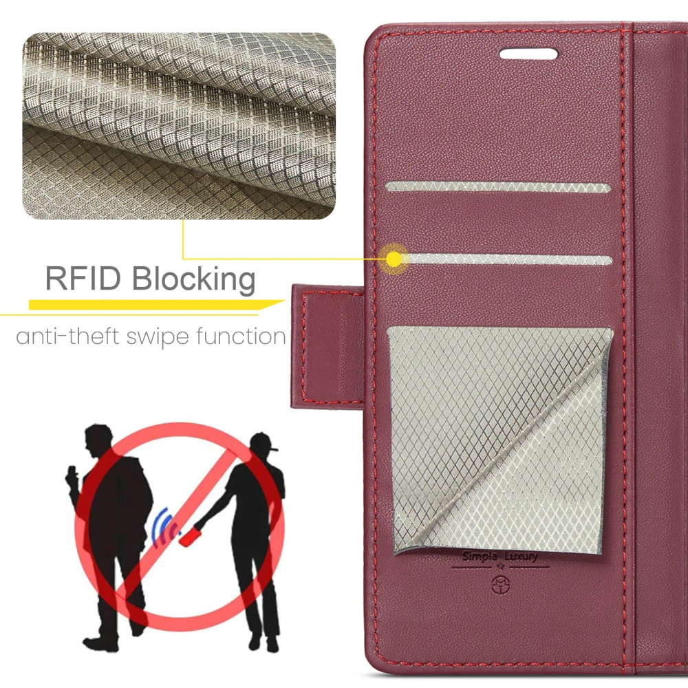 Puzdro na Samsung Galaxy S26 CASEME smooth červené