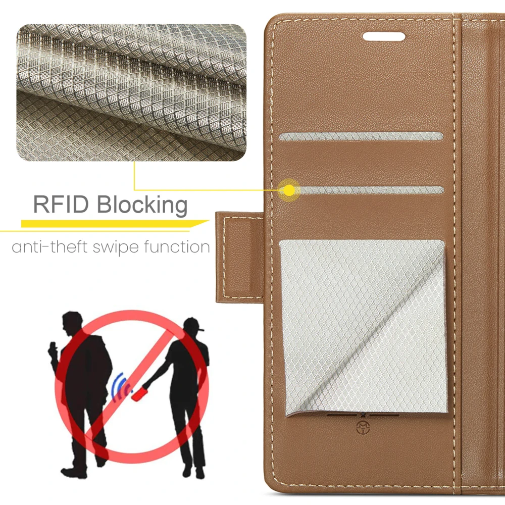 Puzdro na Samsung Galaxy S26 CASEME smooth hnedé