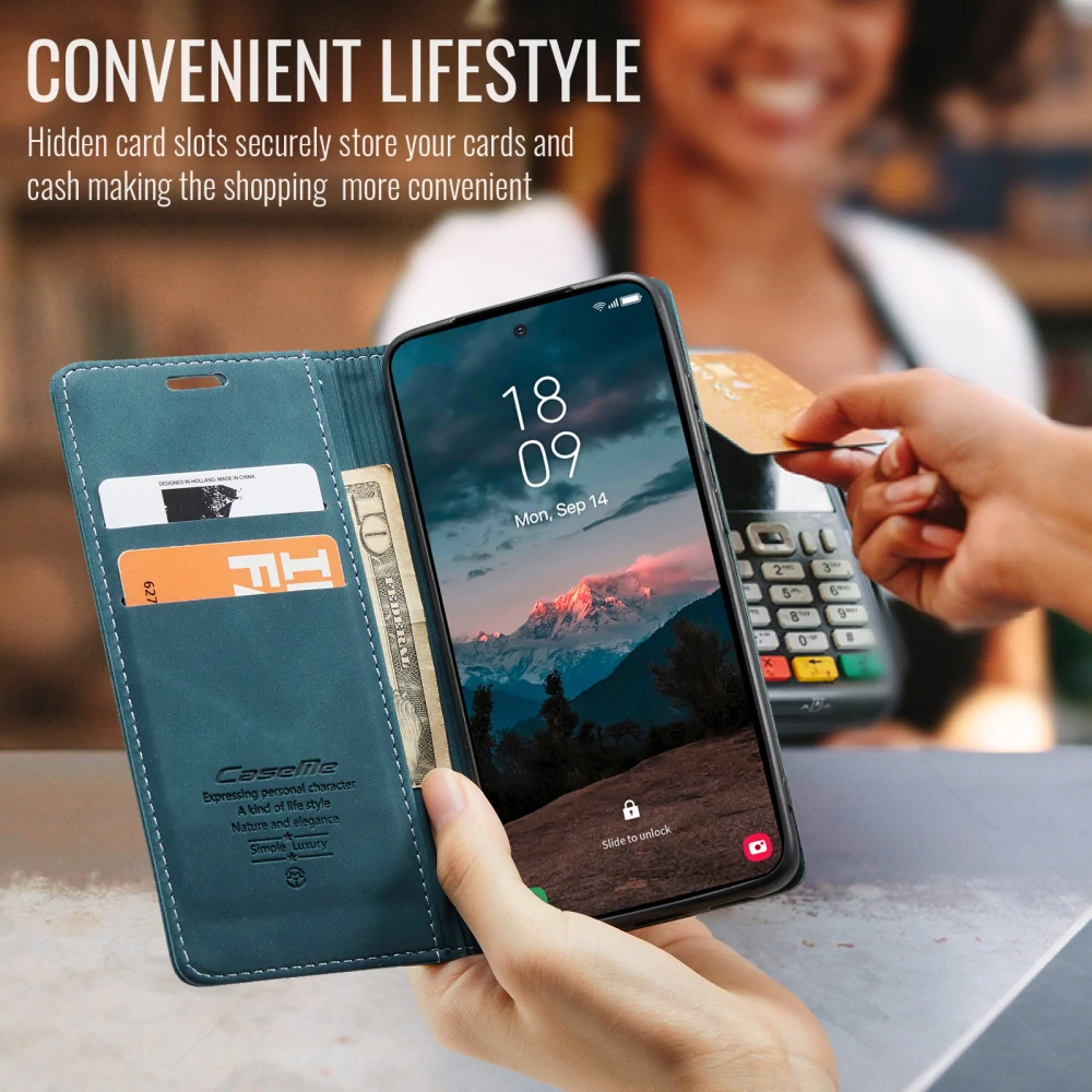 Puzdro na Samsung Galaxy S26 CASEME modré