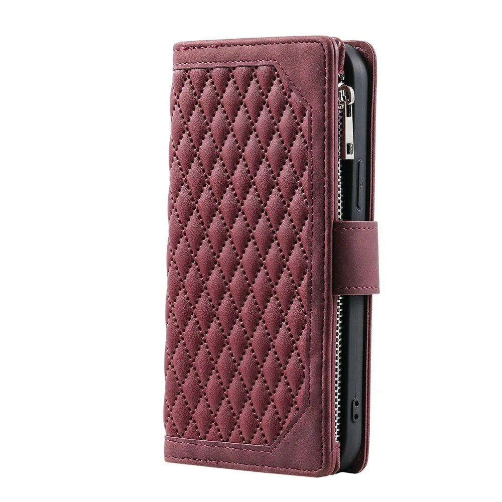 Puzdro na Samsung Galaxy S26 Ultra Luxury Double Layer vínové