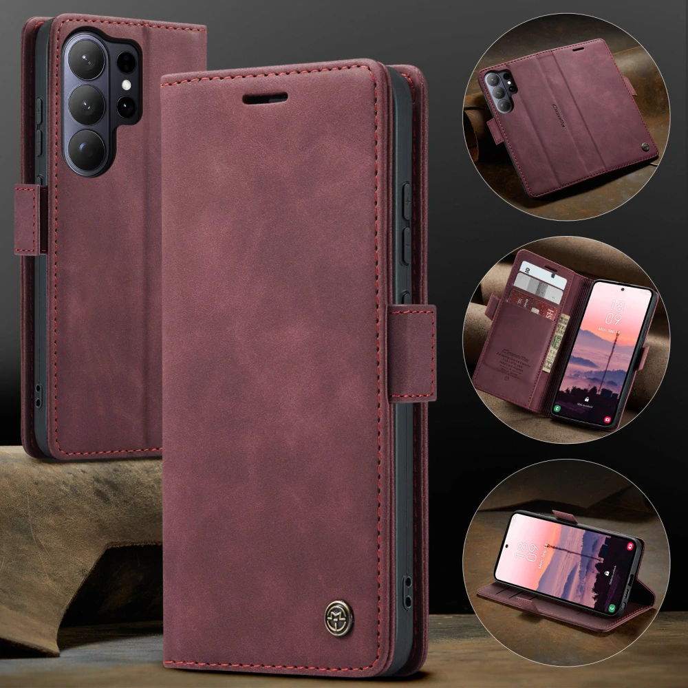 Puzdro na Samsung Galaxy S26 Ultra CASEME červené