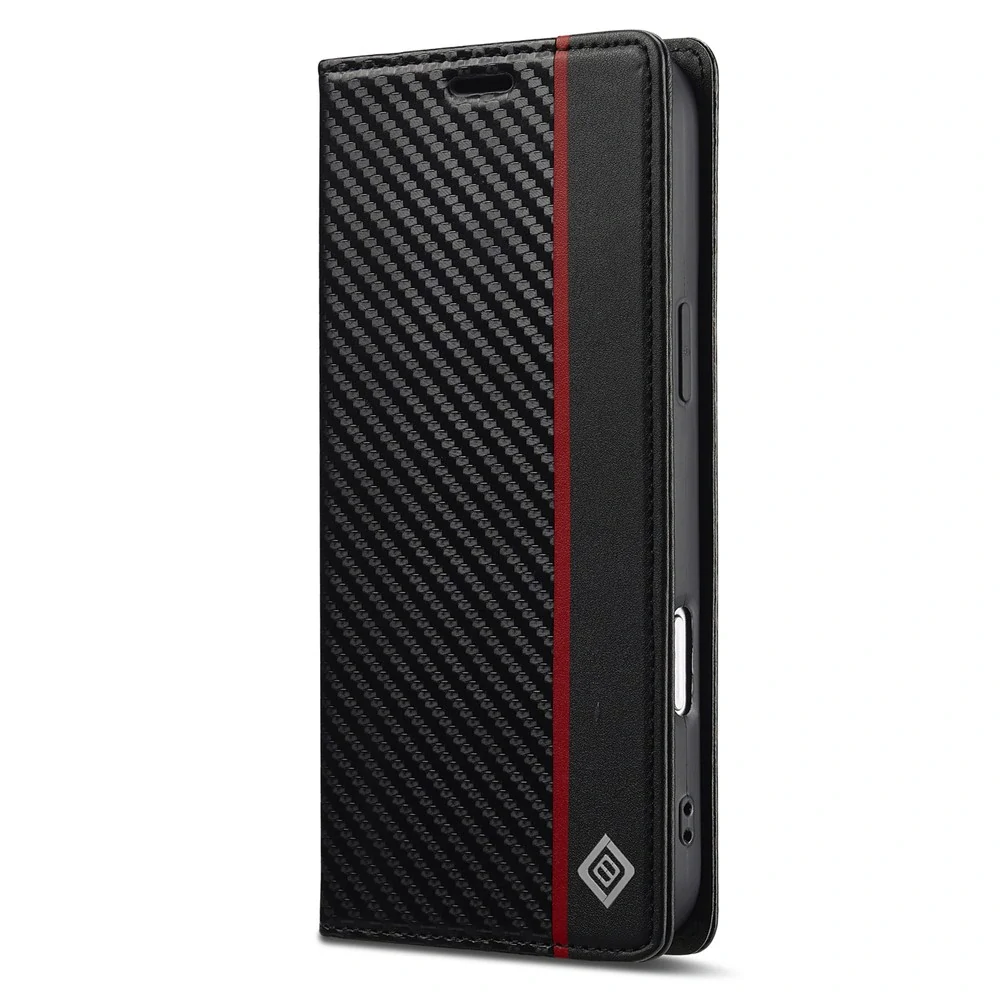 Puzdro pre iPhone 17 Pro LC.IMEEKE Carbon Vertical