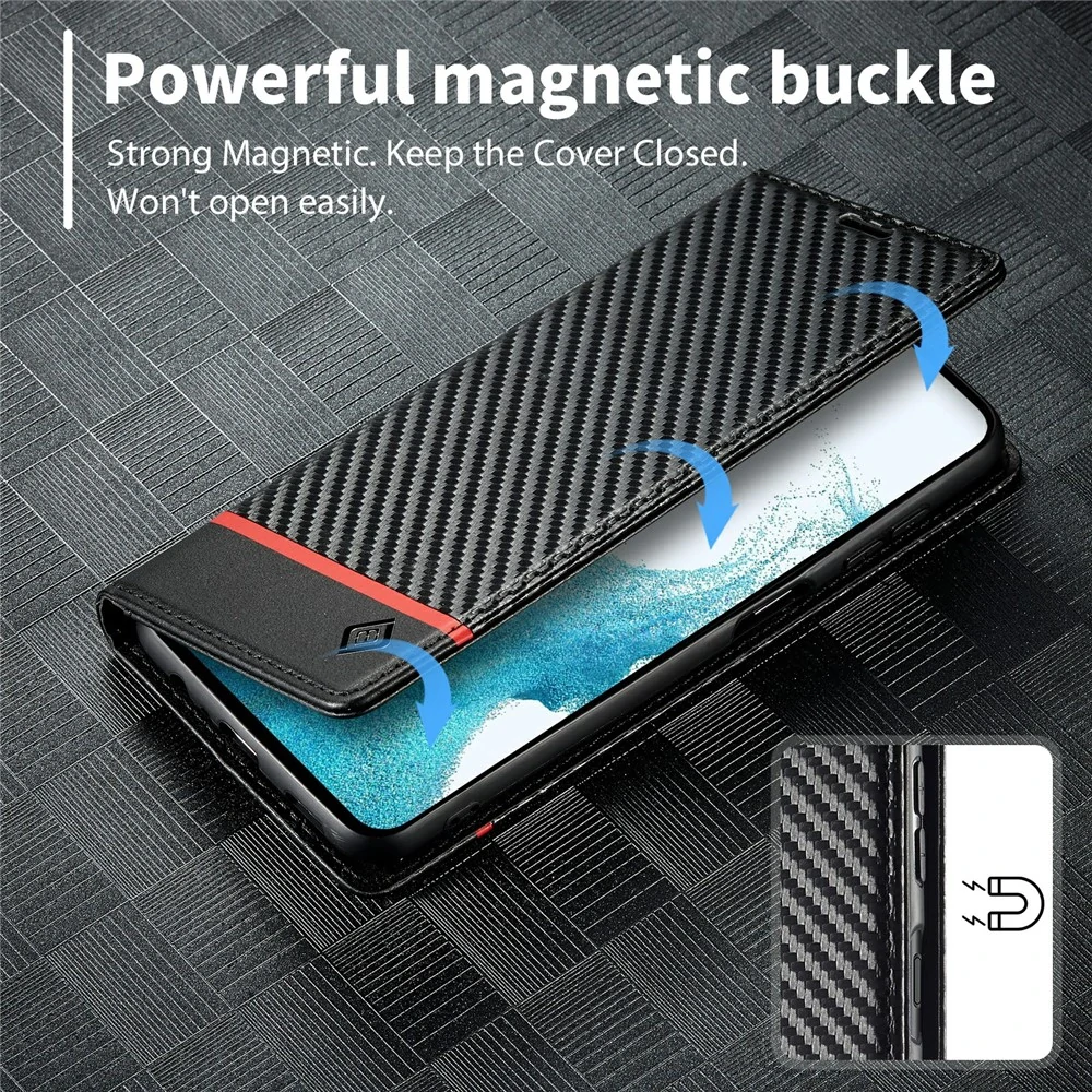 Puzdro na Samsung Galaxy S25 FE Carbon horizontal