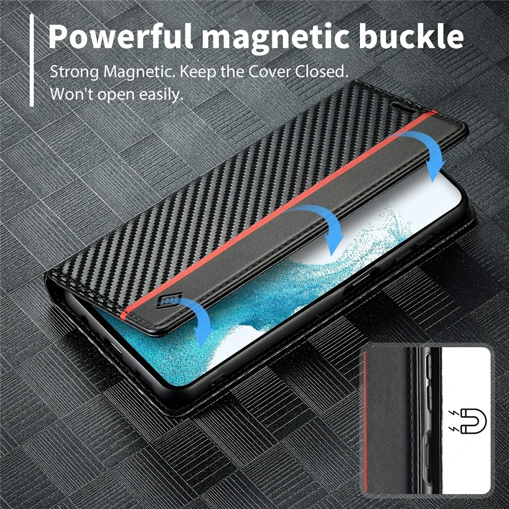Puzdro na Samsung Galaxy S25 FE Carbon vertical