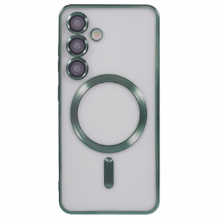 Kryt na Samsung Galaxy S25+ s podporou MAGSAFE zelený