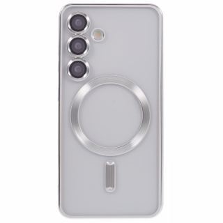 Kryt na Samsung Galaxy S23 s podporou MAGSAFE strieborný