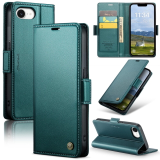 Puzdro na iPhone 16E CASEME Smooth zelené