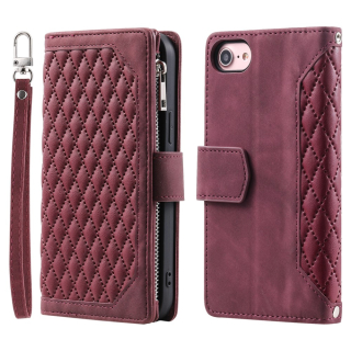 Puzdro pre iPhone 16E Luxury Double Layer vínové