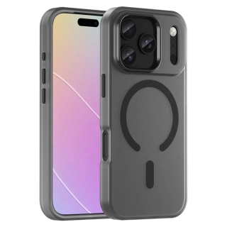 Kryt na iPhone 17 Pro Candy s podporou MagSafe čierny