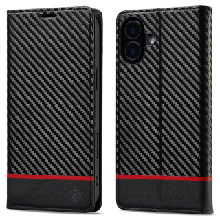 Puzdro pre iPhone 17 LC.IMEEKE Carbon Horizontal