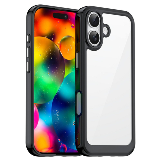 Kryt na iPhone 17 gumový odolný čierny