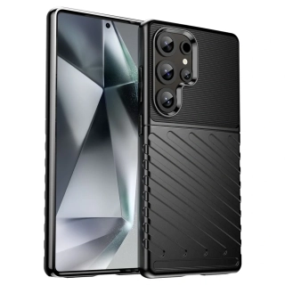 Kryt na Samsung Galaxy S25 Ultra Lines čierny