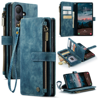 Puzdro na Samsung Galaxy S26 CASEME Deluxe modré