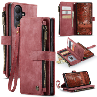 Puzdro na Samsung Galaxy S26 CASEME Deluxe červené