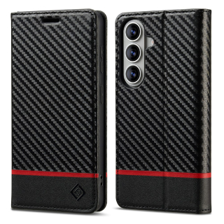 Puzdro na Samsung Galaxy S26 LC.IMEEKE Carbon horizontal