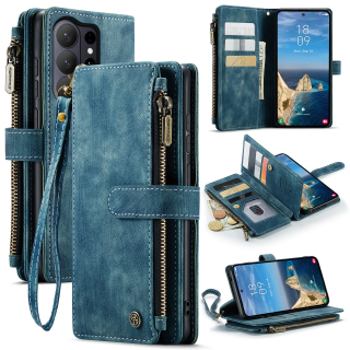 Pouzdro na Samsung Galaxy S26 Ultra CASEME Deluxe modré
