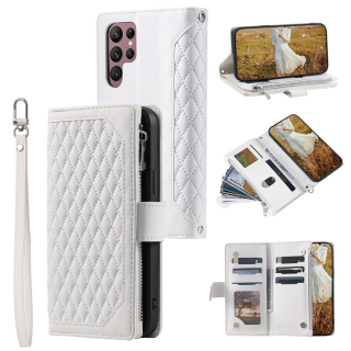 Puzdro na Samsung Galaxy S26 Ultra Luxury Double Layer biele
