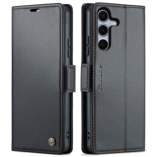 Puzdro na Samsung Galaxy S25 FE CASEME smooth čierne