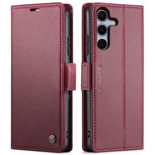 Puzdro na Samsung Galaxy S25 FE CASEME smooth červené