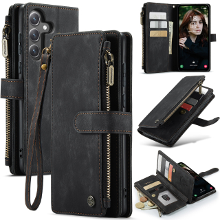 Puzdro na Samsung Galaxy S25 FE CASEME Deluxe čierne